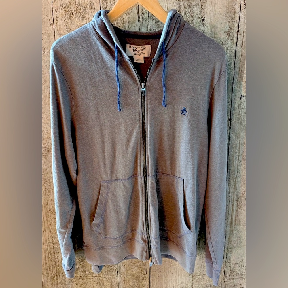 An Original Penguin by Munsingwear 
Mens Zip Hoodie 
Men’s Large